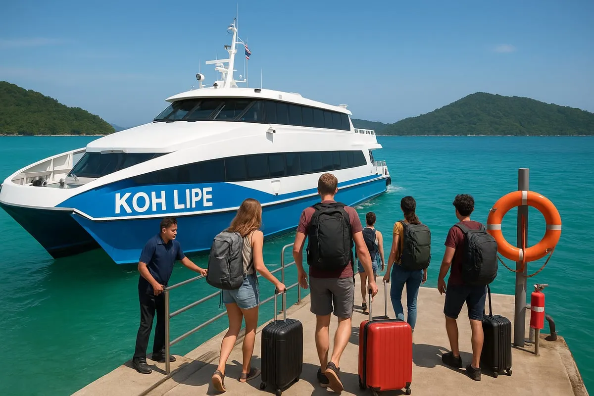 Step-by-Step Guide: How to Book and Take a Ferry to Koh Lipe