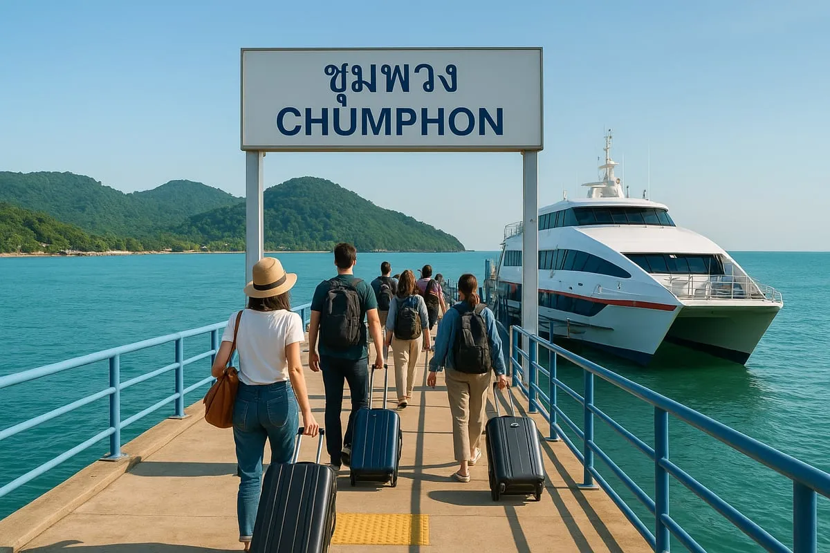 Step-by-Step: Getting from Chumphon to Koh Tao