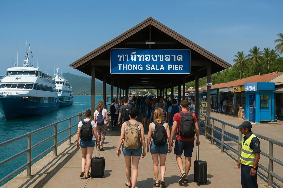 Pier Koh Phangan Overview: Location, Layout & Facilities