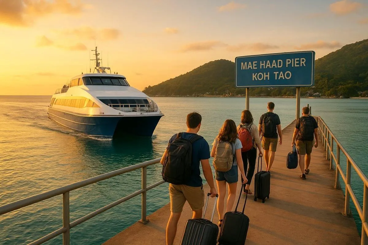 Surat Thani to Koh Tao ferry