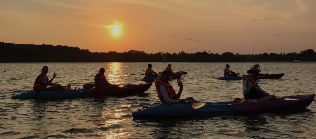 Sunset Kayaking at Tha-lane Bay + BBQ Dinner | Best Sunset in Thailand