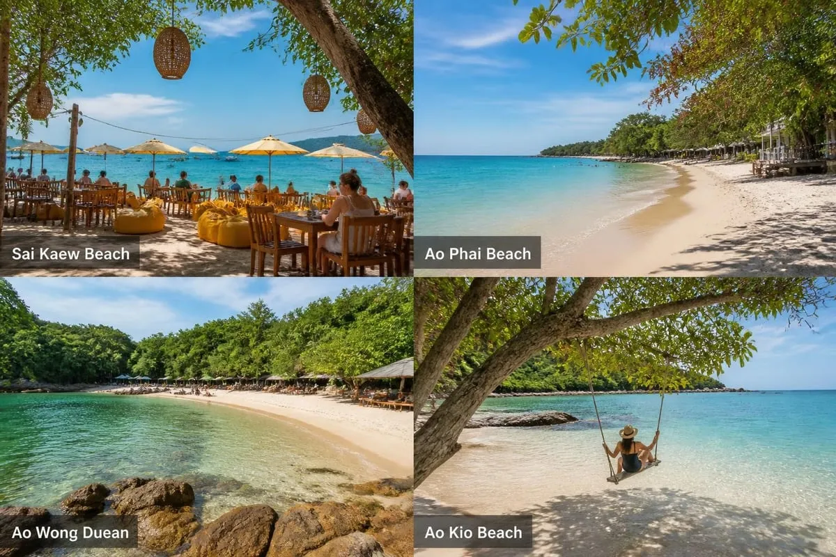 Koh Samet's diverse beaches