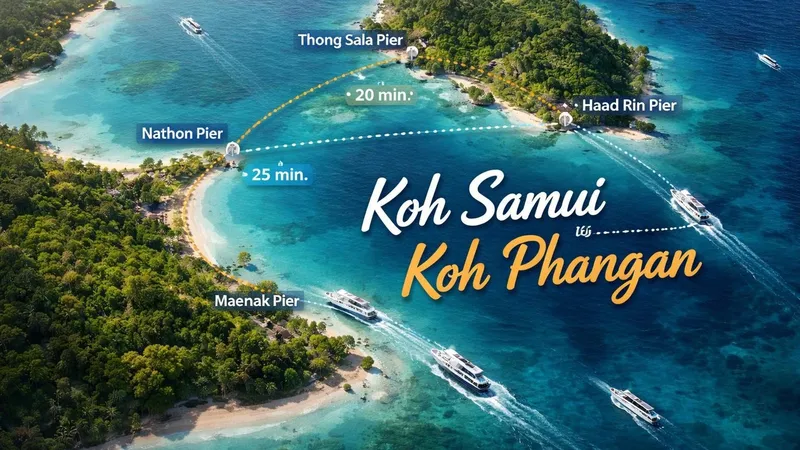 Boat from Samui to Phangan: Complete 2026 Guide