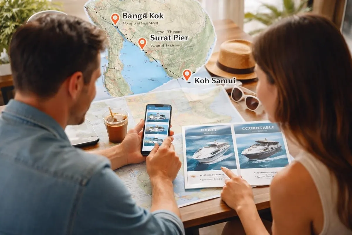 Ferry booking workflow