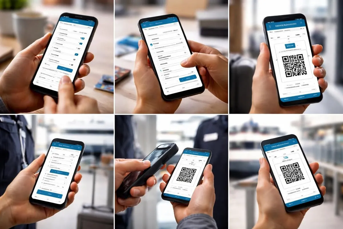 Digital booking workflow