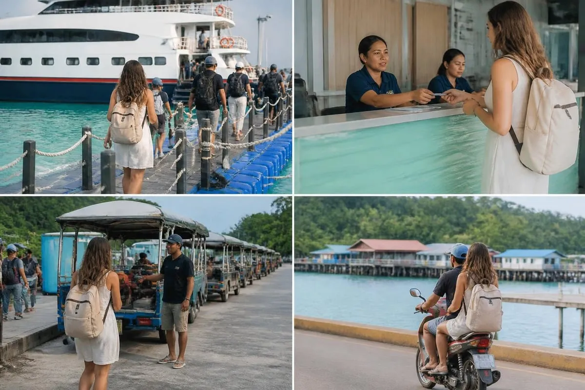 Koh Lipe arrival logistics