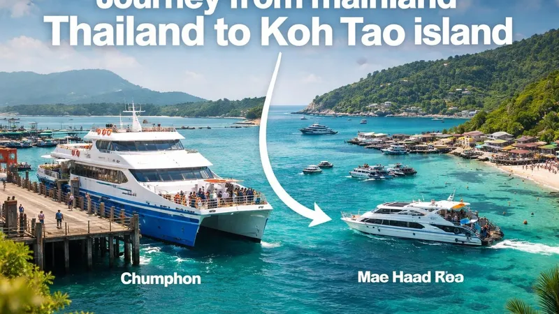 Chumphon to Koh Tao Ferry: Your 2026 Travel Guide