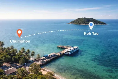 Ferry Koh Tao to Chumphon: Complete 2026 Guide