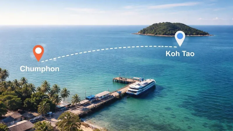 Ferry Koh Tao to Chumphon: Complete 2026 Guide