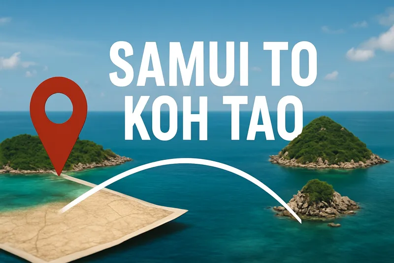 Samui to Koh Tao Guide: Your Essential 2026 Travel Route
