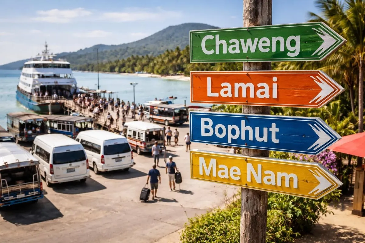 Onward travel from Koh Samui