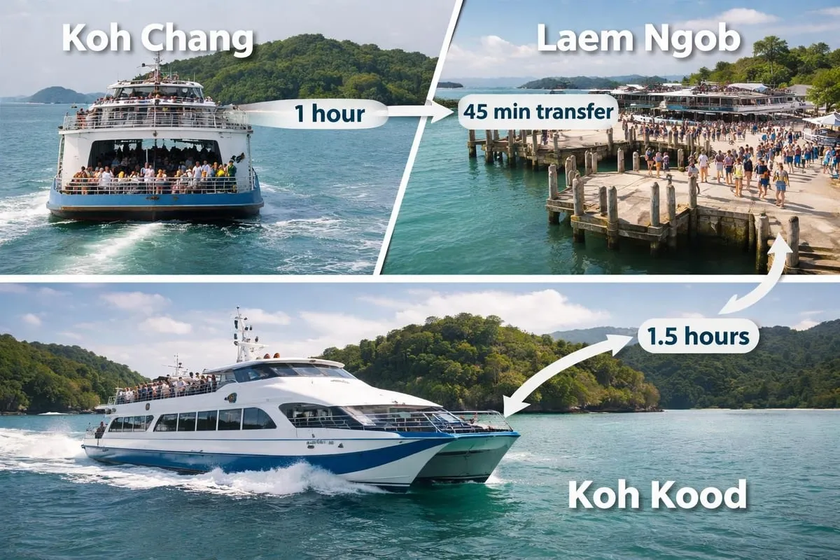 Ferry route connection