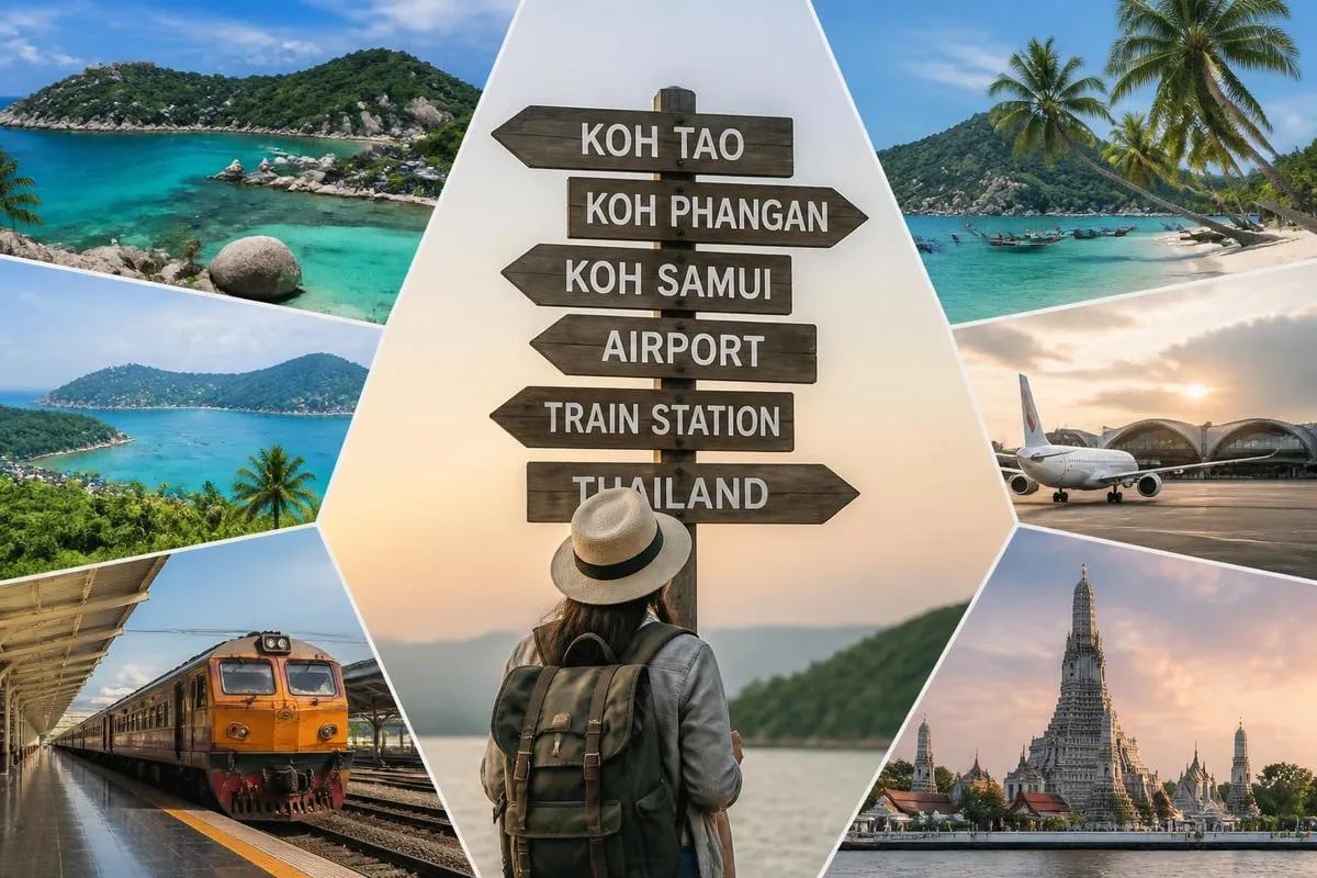 Surat Thani transportation hub connections