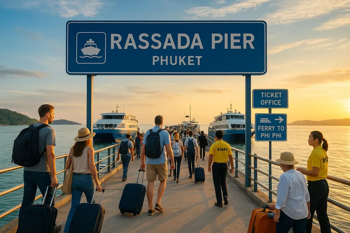 Phuket and Koh Lanta Ferry Piers: What to Expect