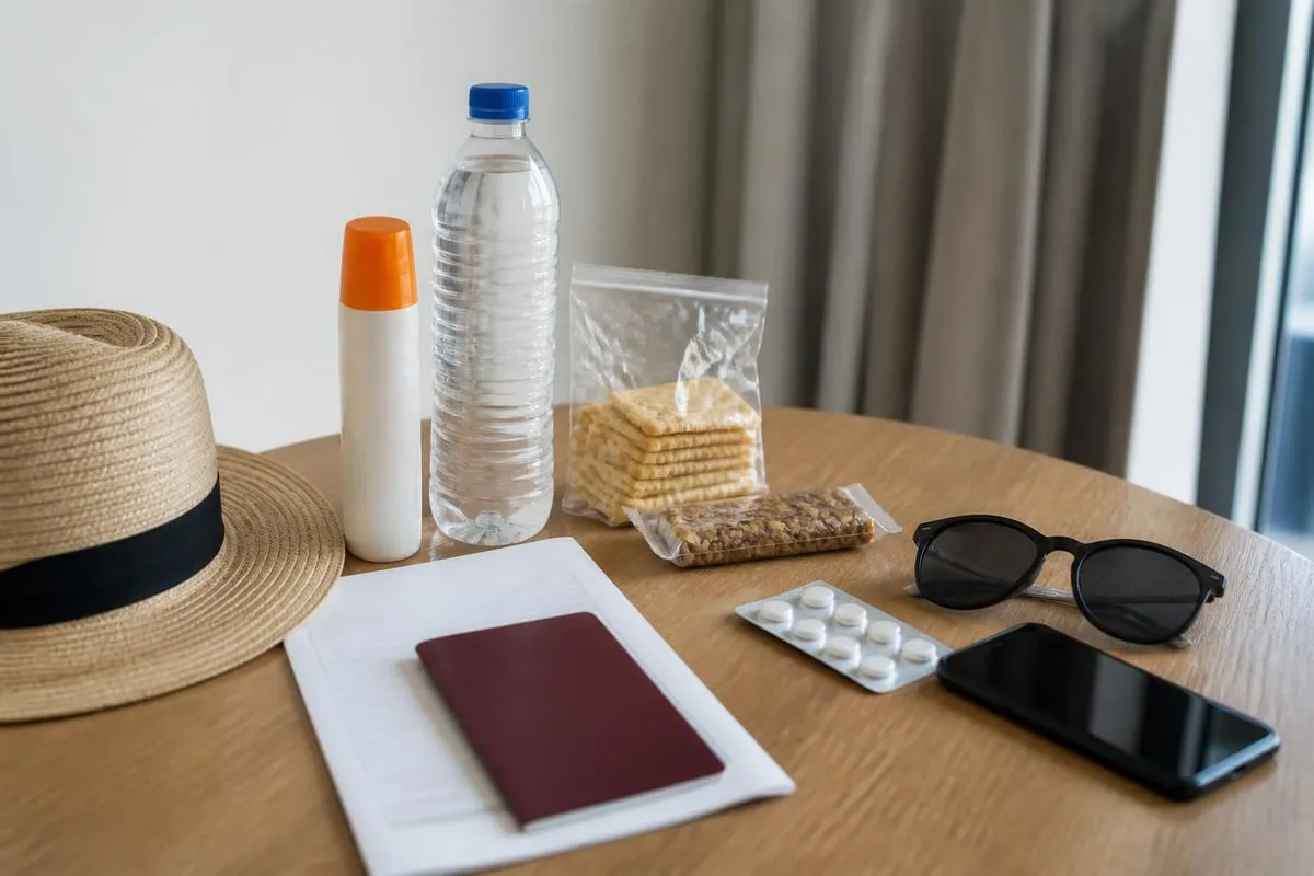 Essential packing checklist