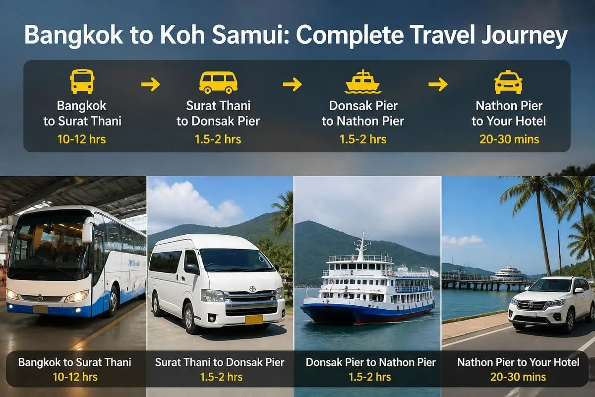 Koh Samui ferry travel options
