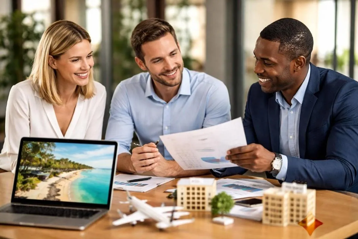 Package booking value chain