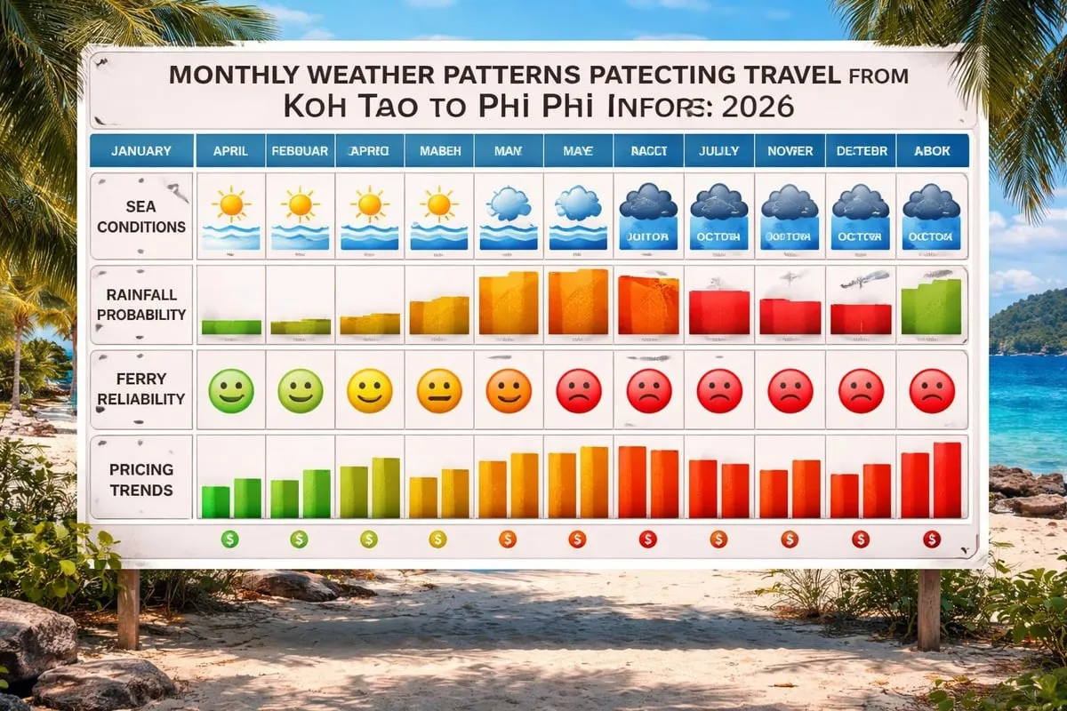 Seasonal comparison chart