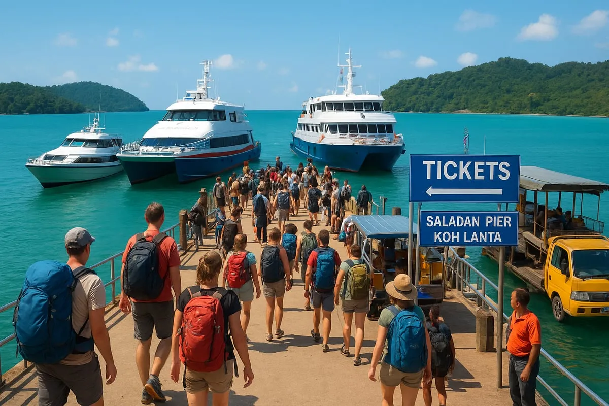 Koh Lanta Ferry Routes & Connections