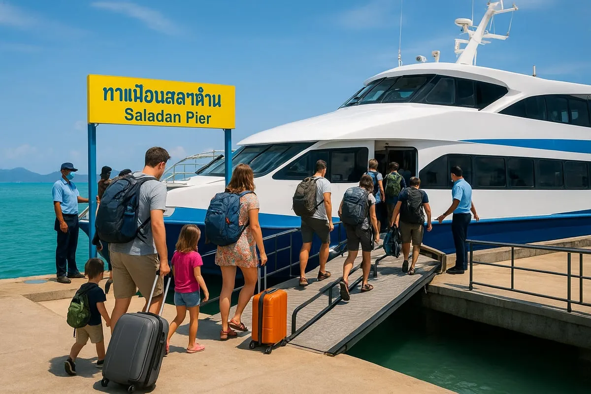 Step-by-Step: How to Book & Board a Koh Lanta Ferry