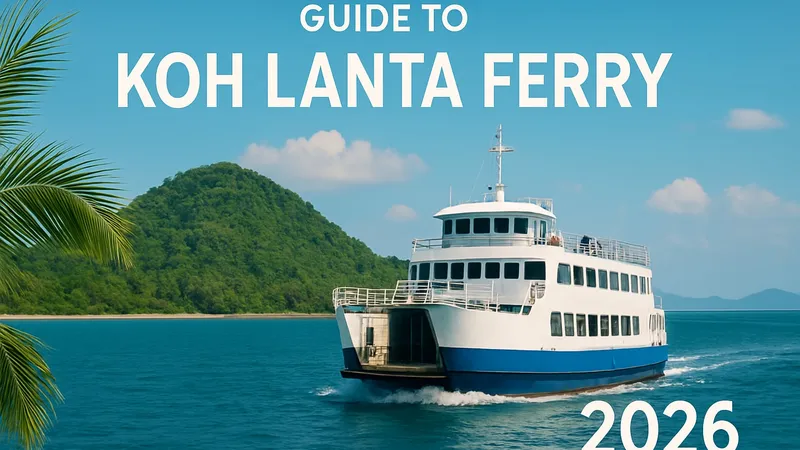 Koh Lanta Ferry Guide 2026: Routes, Tips & Travel Insights