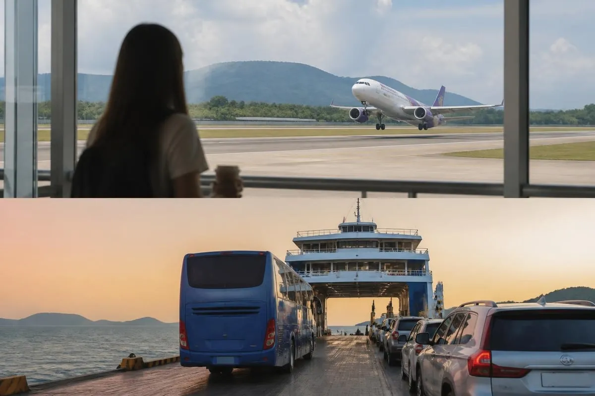 Routes from Phuket to Koh Samui