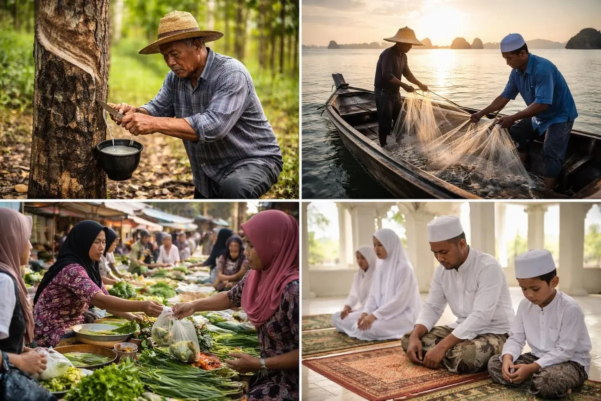 Traditional island activities