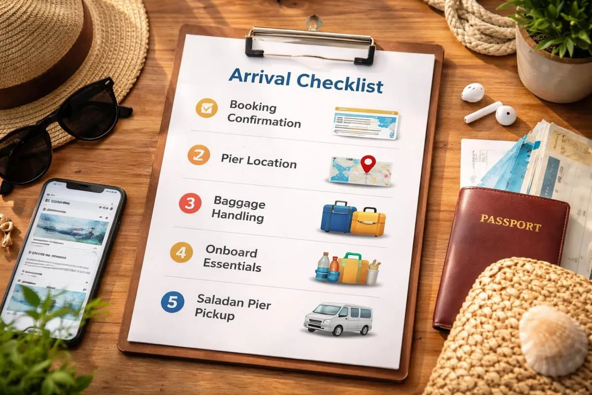 Koh Lanta arrival checklist
