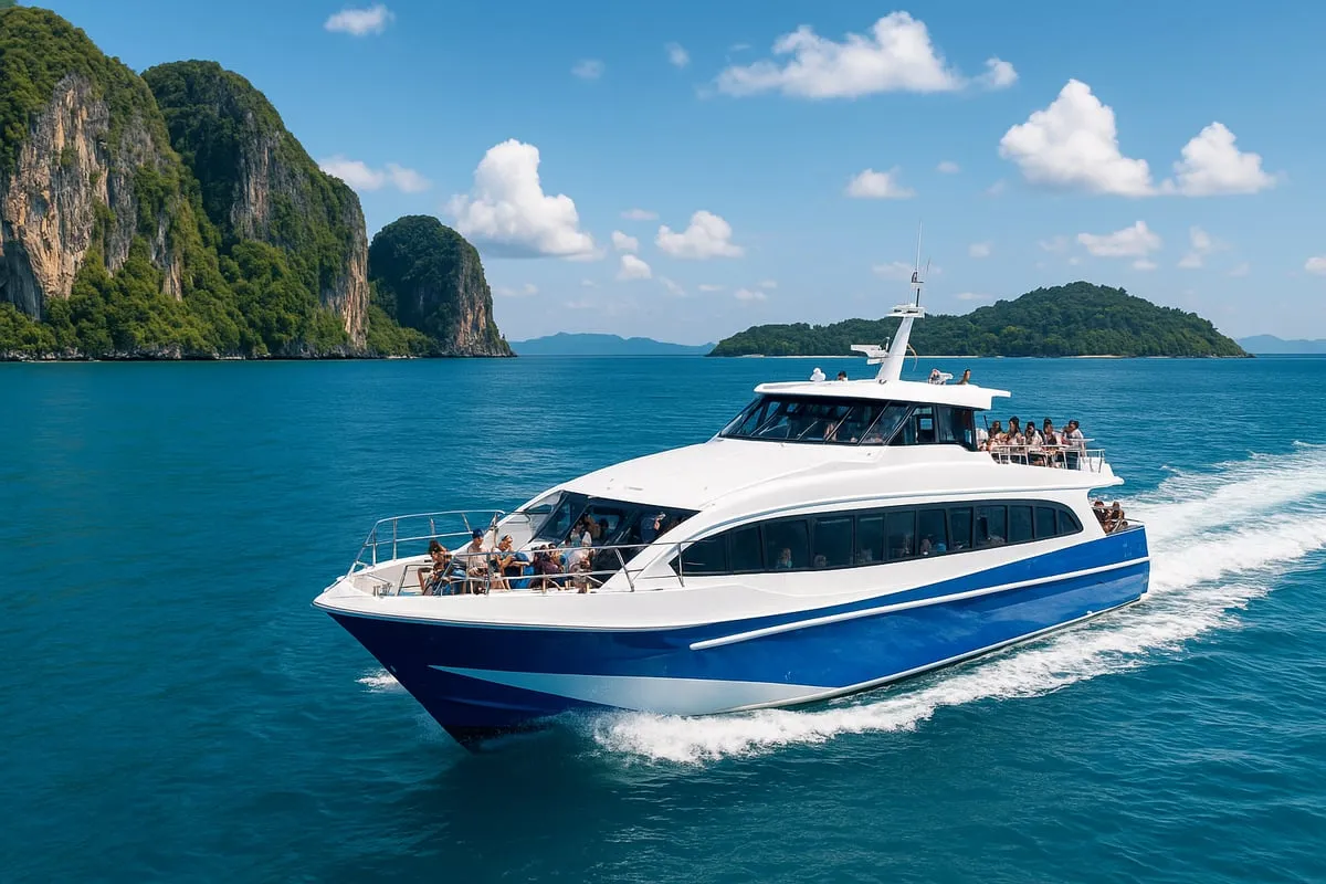 Overview of the Krabi to Koh Lipe Ferry Route