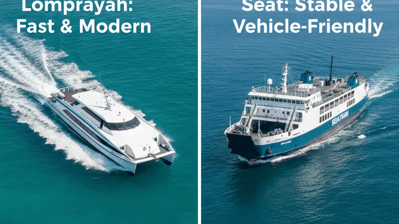 Lomprayah vs. Seatran: Which Ferry Operator is Right for You?