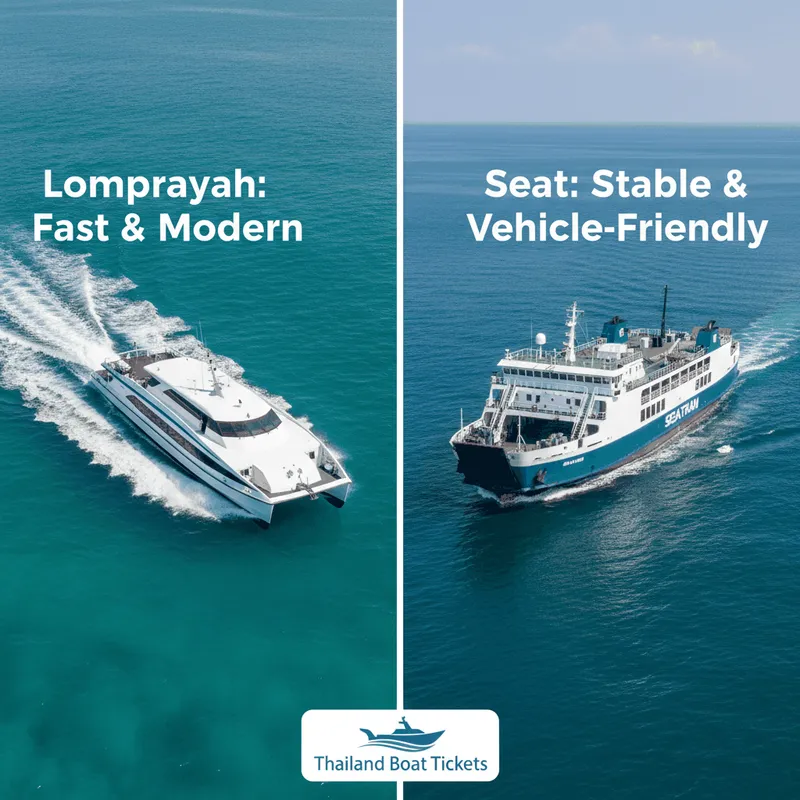 Lomprayah vs. Seatran: Which Ferry Operator is Right for You?