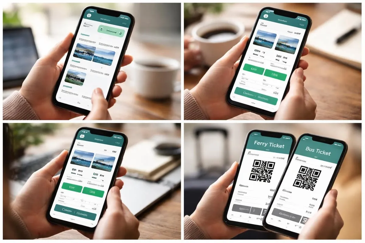 Booking process workflow