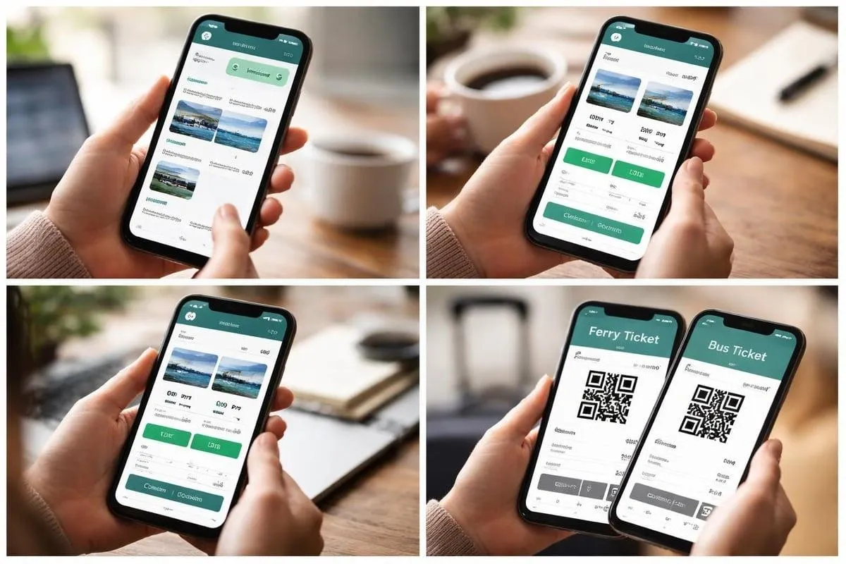 Booking process workflow