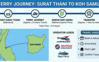 How Long is the Ferry from Surat Thani to Koh Samui? (And Other FAQs)