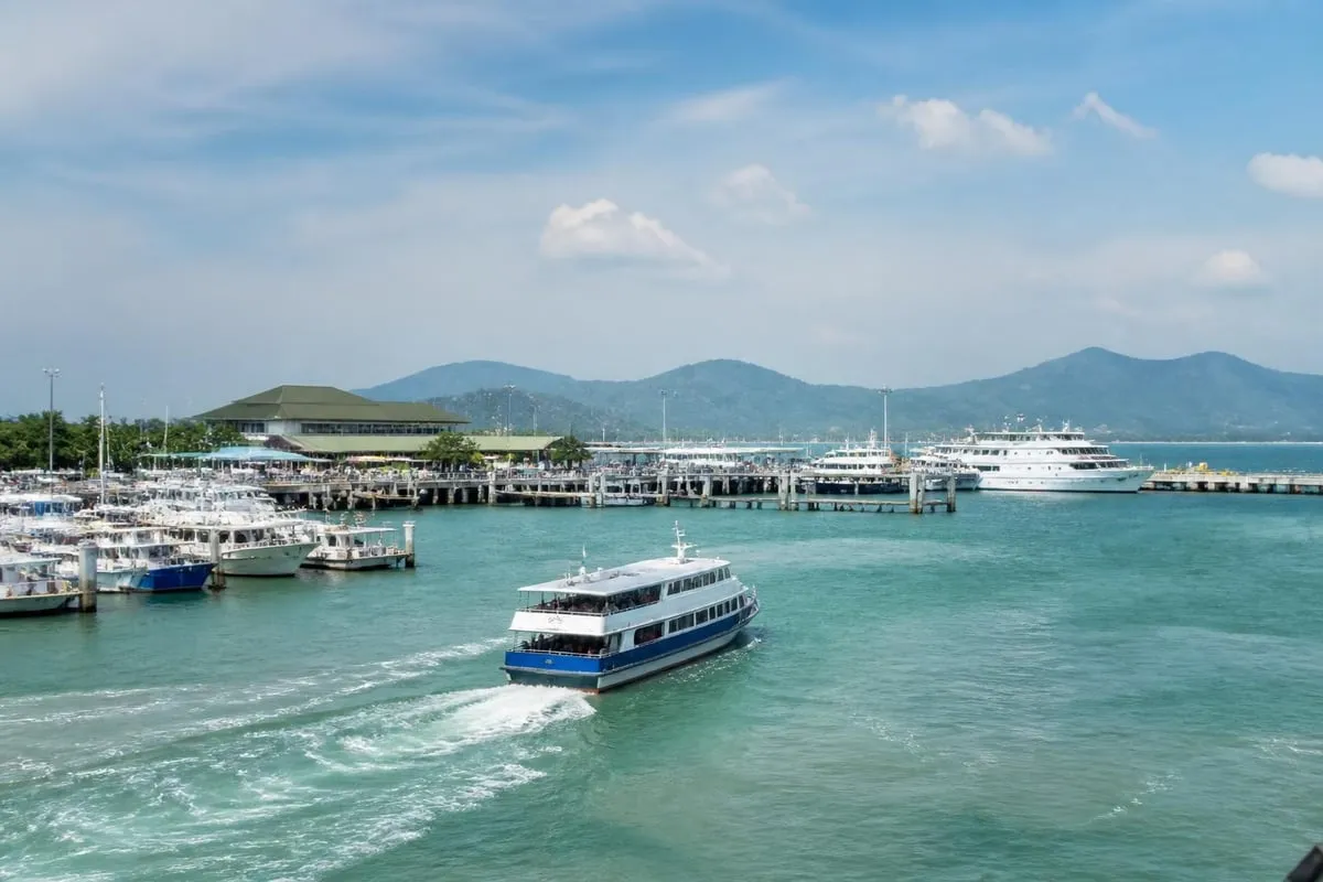 Phuket as a ferry hub