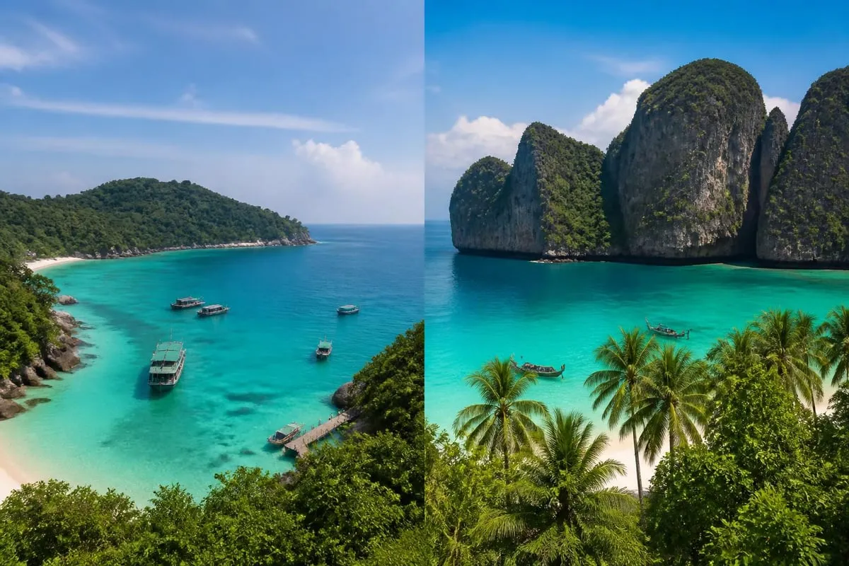 Gulf and Andaman island hopping routes